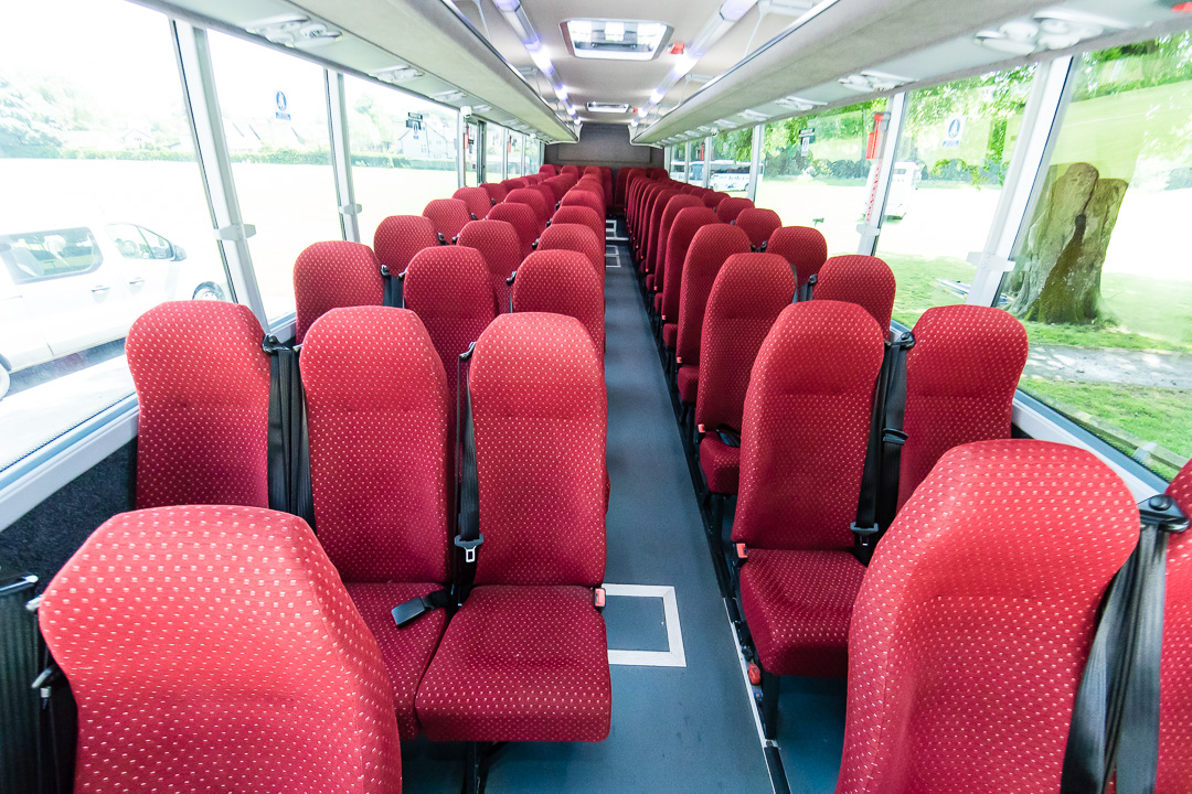 70 seat coach interior