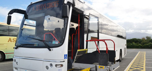 Wheelchair disabled access coach hire