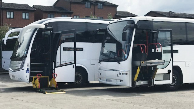 Disabled access coach hire